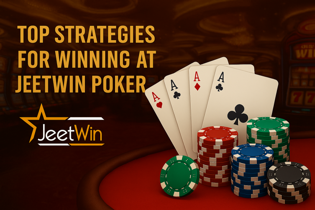 Top Strategies for Winning at Jeetwin Poker